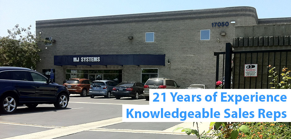 21 years of experience, knowledgeable sales reps